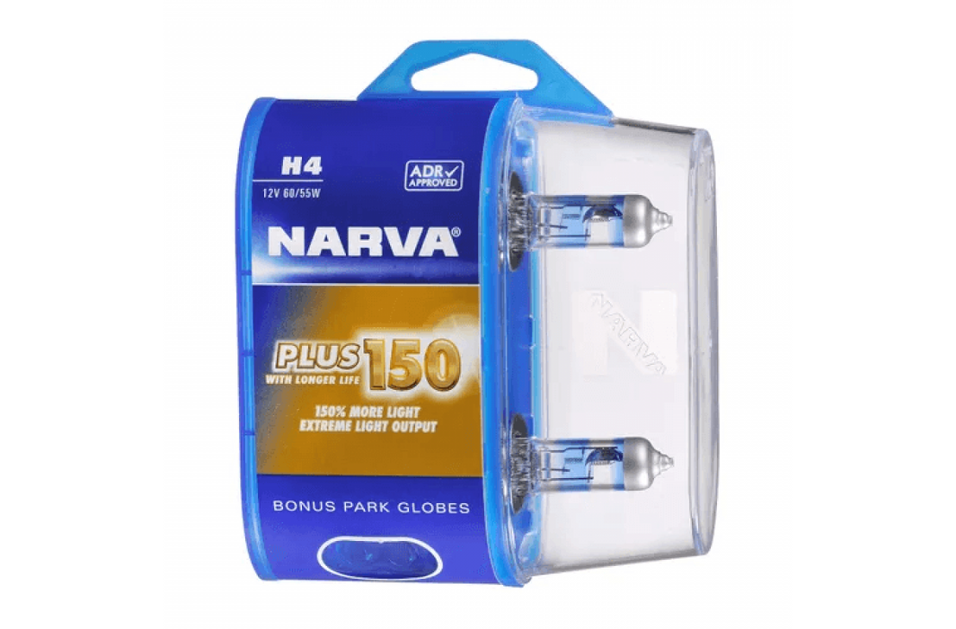 Globes Narva H4 Plat Plus150 48382BL2 - Port Kennedy Auto Parts & Batteries 