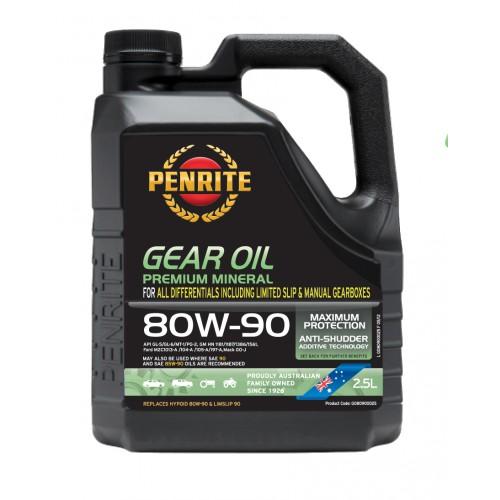 Oil Gear Penrite 80W-90 2.5L GO80900025 - Port Kennedy Auto Parts & Batteries 
