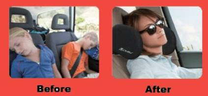 Head Rest Universal Adjustable Fits Most Vehicles AHR04 - Port Kennedy Auto Parts & Batteries 