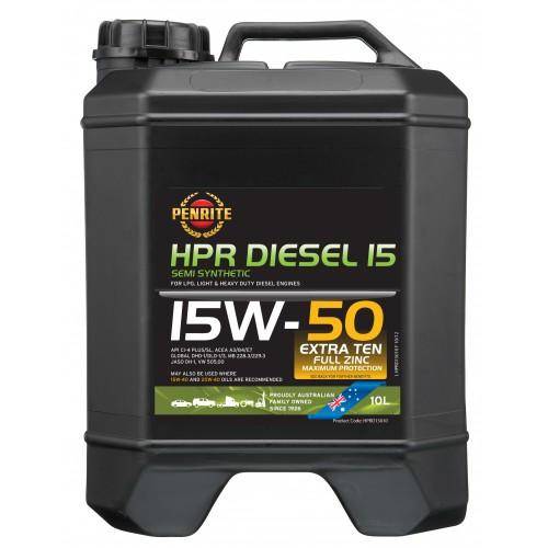 Oil Penrite HPR Diesel 15W40 10L HPRD15010 - Port Kennedy Auto Parts & Batteries 