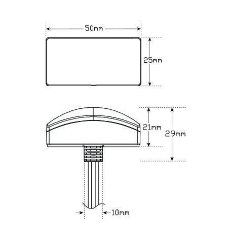 LED Amber Rear Position Marker 12-24V twin pack 5025RM2 - Port Kennedy Auto Parts & Batteries 