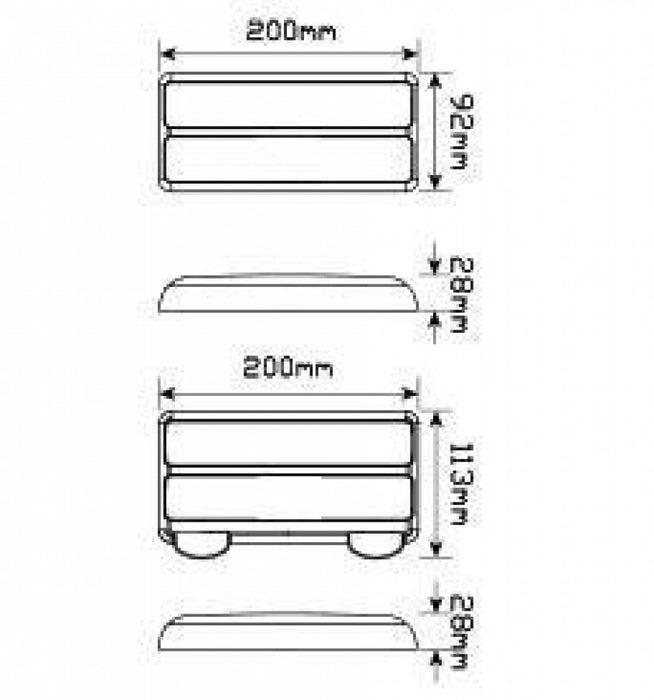 LED Boat Trailer Lamp Kit 207BARLP2 - Port Kennedy Auto Parts & Batteries 