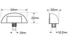 LED Licence Plate Lamp 12-24v twin pack 60BLM - Port Kennedy Auto Parts & Batteries 