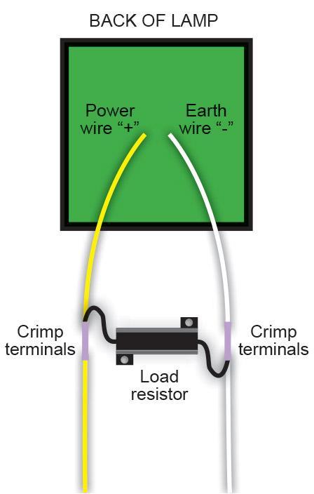 LED Load Resistor 12V Twin Pack LR12/2 - Port Kennedy Auto Parts & Batteries 