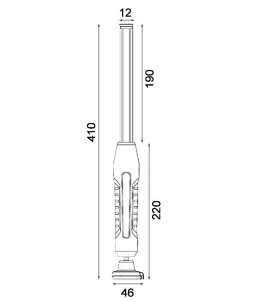 LED Rechargeable Workshop Inspection Wand BIGSLIM - Port Kennedy Auto Parts & Batteries 