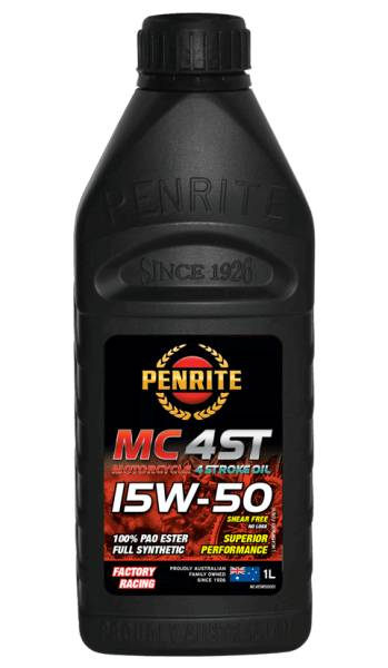 Oil Penrite MC-4 ST 15W50 Ltr MC415W50001 - Port Kennedy Auto Parts & Batteries 