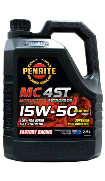 Oil Penrite MC-4 ST 15W50 4 Ltr - Port Kennedy Auto Parts & Batteries 