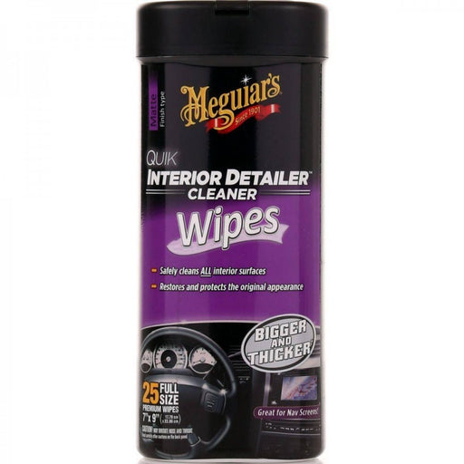 Meguiars Quick Interior Detail Wipes G13600 - Port Kennedy Auto Parts & Batteries