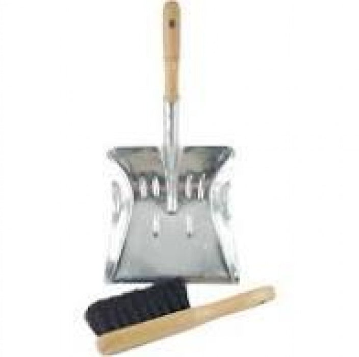 Metal Dustpan and Natural Brush Set - Port Kennedy Auto Parts & Batteries