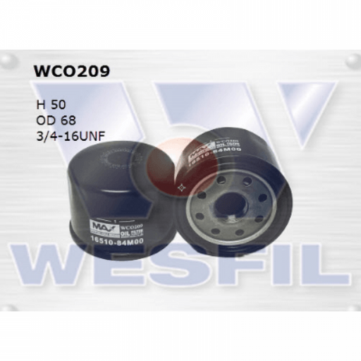 Oil Filter WZ1082 WCO209NM - Port Kennedy Auto Parts & Batteries 