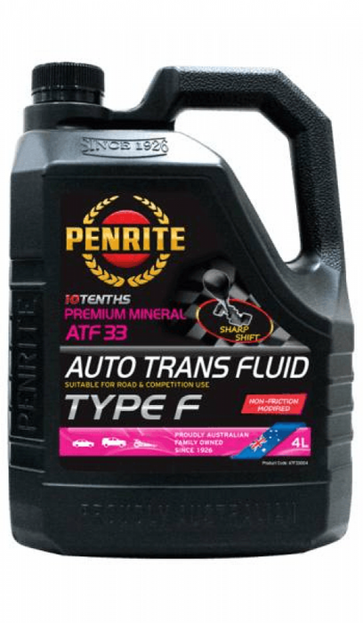 Oil Penrite ATF Auto 33 4 Ltr ATF33004 - Port Kennedy Auto Parts & Batteries 