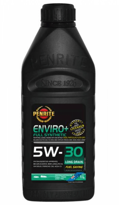 Oil Penrite Enviro Plus 5W30 1Lt EPLUS5W30001 - Port Kennedy Auto Parts & Batteries