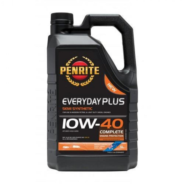 Oil Penrite Everyday Plus 10W40 5L ED10W40005 - Port Kennedy Auto Parts & Batteries 