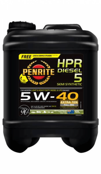 Oil Penrite HPR Diesel 5 10L HPRD5010 - Port Kennedy Auto Parts & Batteries 