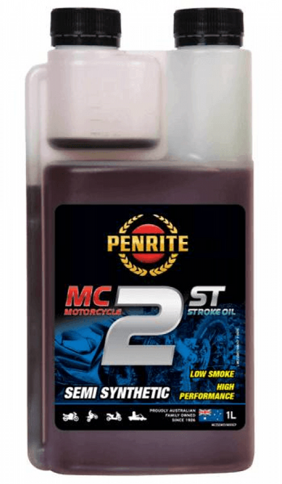 Oil Penrite MC-2ST Semi Synth Clear Pack 1L MC2SEMISYN001CP - Port Kennedy Auto Parts & Batteries 