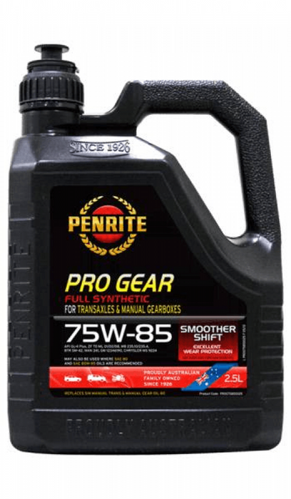 Oil Penrite Pro Gear 75W-85 2.5L PROG75850025 - Port Kennedy Auto Parts & Batteries 