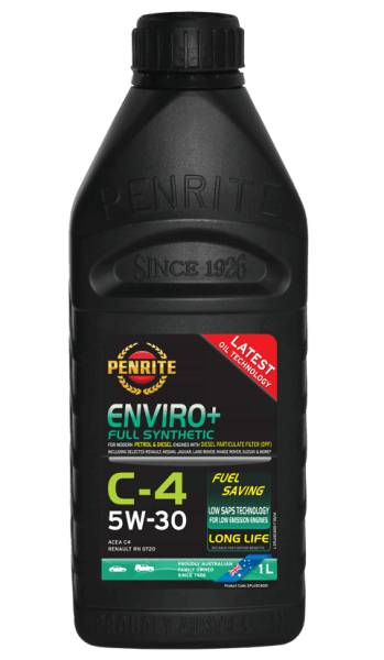 Oil Penrite Enviro Plus C-4 5W30 1L EPLUSC4001 - Port Kennedy Auto Parts & Batteries