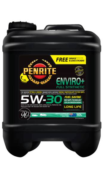 Oil Penrite Enviro Plus 5W30 10L EPLUS5W30010 - Port Kennedy Auto Parts & Batteries