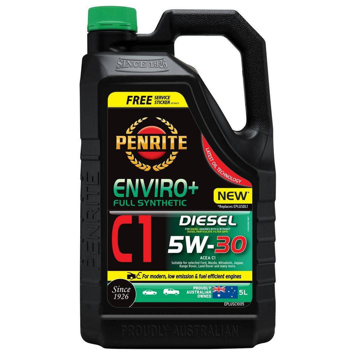 Penrite ENVIROplus C1 Full Syn 5W30 EPLUSC1005 - Port Kennedy Auto Parts & Batteries