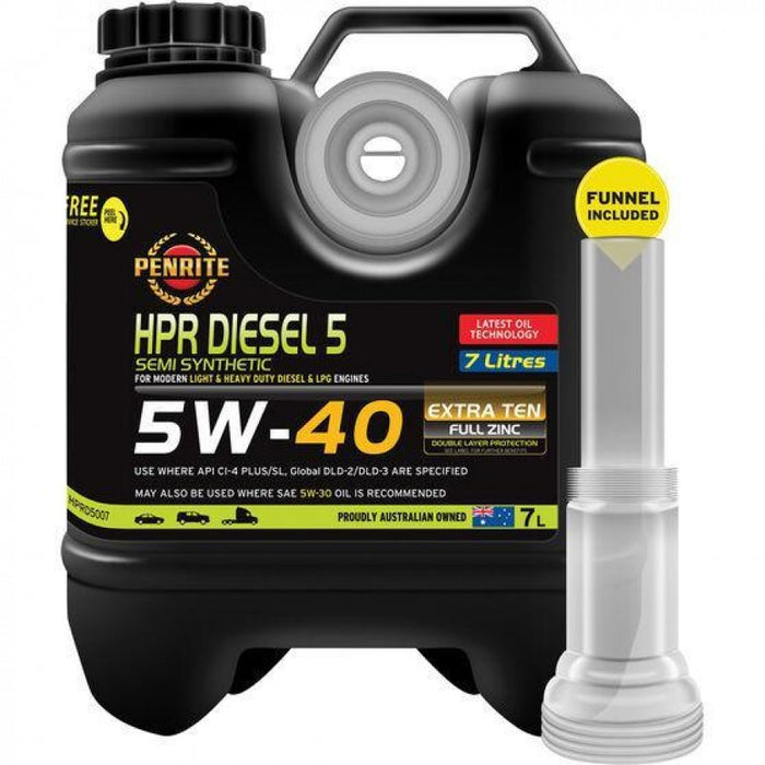 Penrite HPR Diesel 5 7L HPRD5007 - Port Kennedy Auto Parts & Batteries 