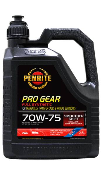 Oil Penrite Pro Gear 70w75 2.5L PROG70750025 - Port Kennedy Auto Parts & Batteries 