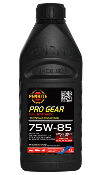 Oil Gear Penrite Pro 75W85 1L PROG7585001 - Port Kennedy Auto Parts & Batteries 