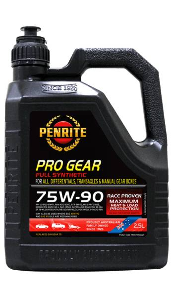 Oil Gear Penrite Pro 75w-90 2.5L PROG75900025 - Port Kennedy Auto Parts & Batteries 