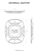 Quad Lock® Universal Adaptor (V3)  - Port Kennedy Auto Parts & Batteries 