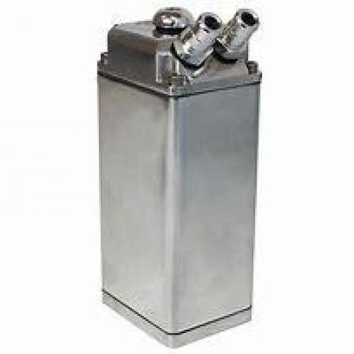 SAAS Oil Catch Can Baffled Rectangle Polished 600ml ST1011 - Port Kennedy Auto Parts & Batteries 