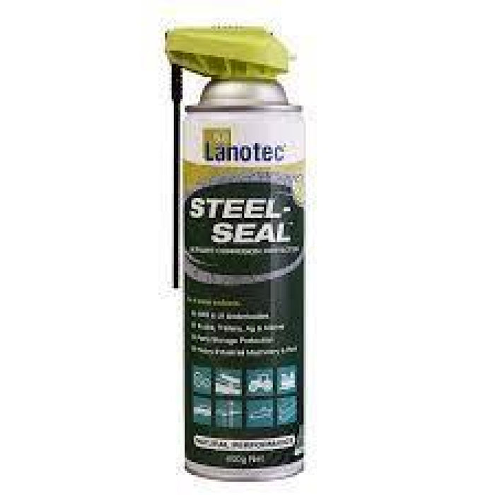 Steel Seal Aerosol Rust Protectant Lanotec 400g - SS/PP-0400 - Port Kennedy Auto Parts & Batteries 