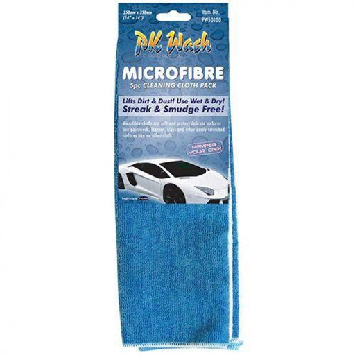 Towels 5 Pce Microfibre 350mm 14 - Port Kennedy Auto Parts & Batteries