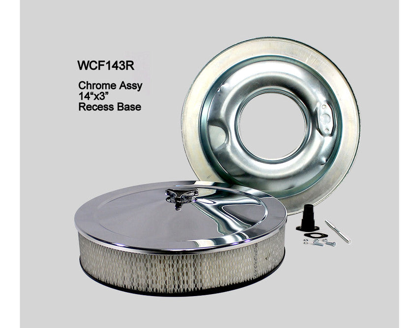 Filter Chrome Assembly Recessed 14x3 WCF143R - Port Kennedy Auto Parts & Batteries