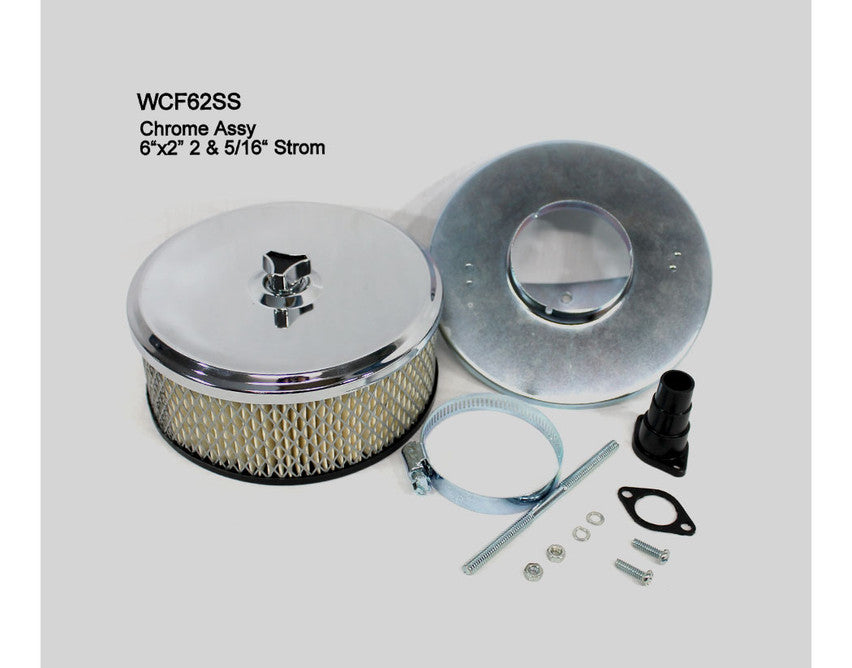 Filter Chrome Ass 6x2 2and5/16 SI WCF62SS - Port Kennedy Auto Parts & Batteries
